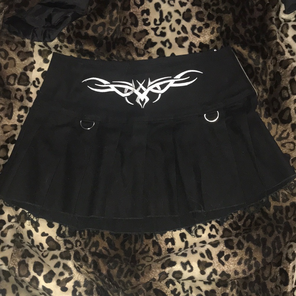 Tribal mini skirt
